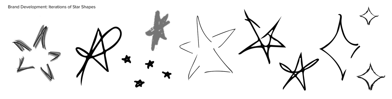 sketches of stars