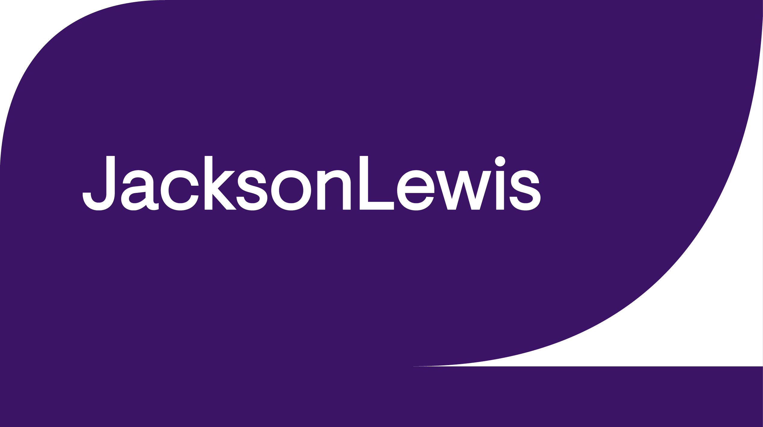 A graphic with Jackson Lewis's logo