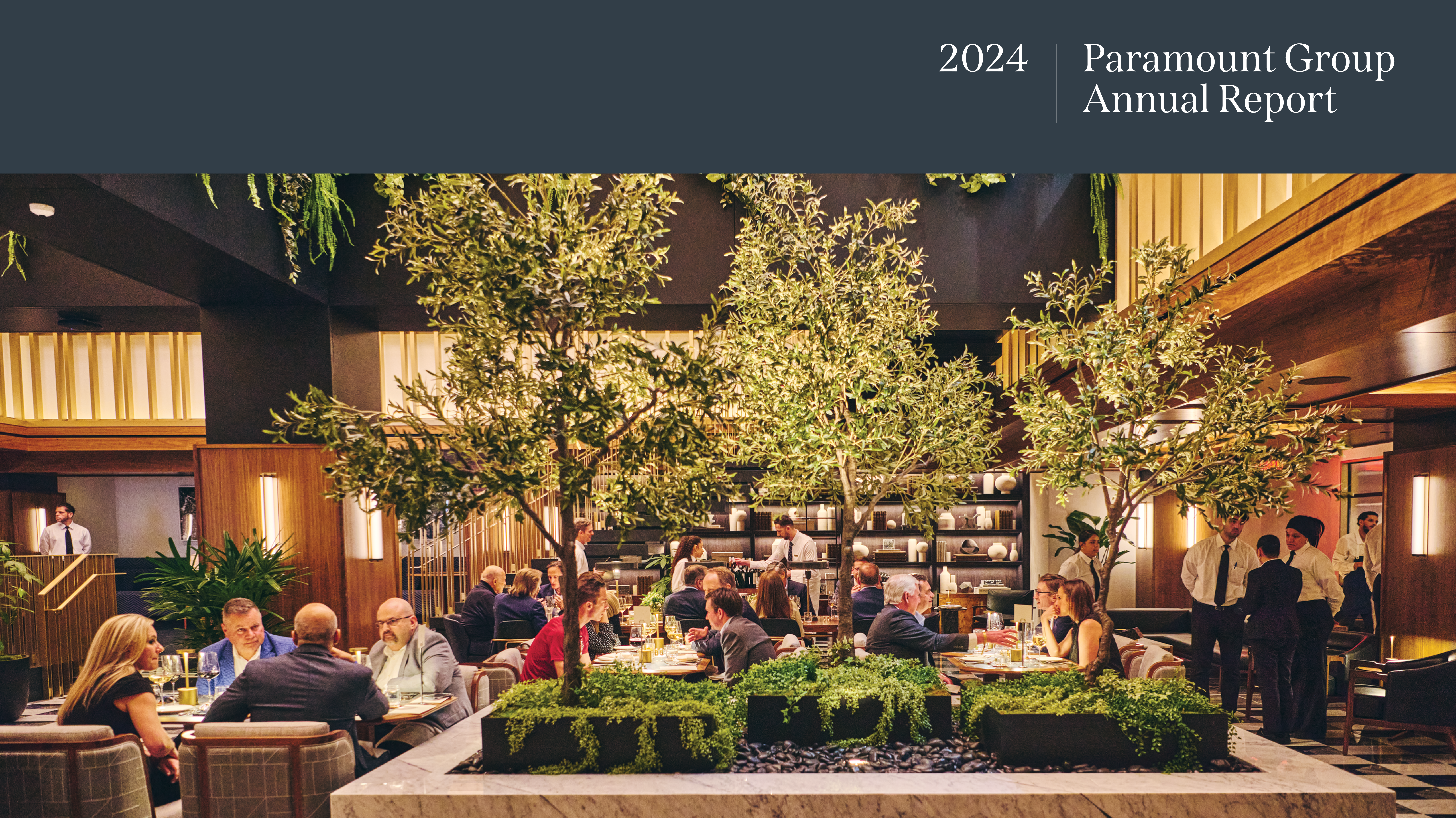 Paramount Group 2024 Annual Report Cover Image