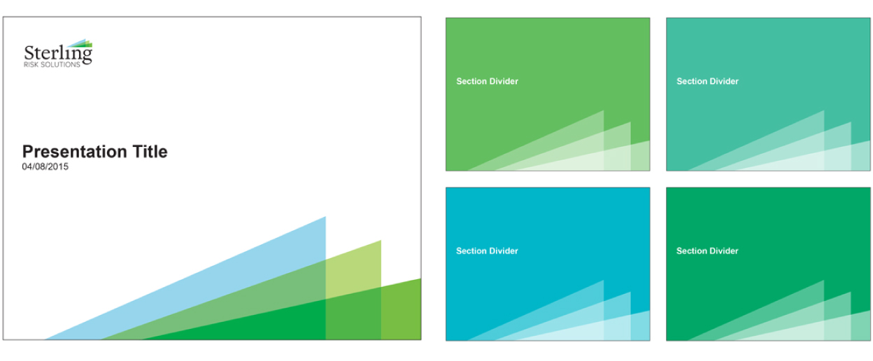 Sterling Risk Solutions powerpoint slide